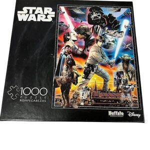 Buffalo Games Star Wars 1000 Piece Jigsaw Puzzle Multi-Color Complete